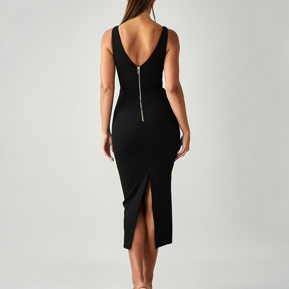 BWLDR Sunda Black Midi Dress - Picture 3 of 6